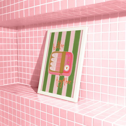 Better Together Sardines Print Digital Download