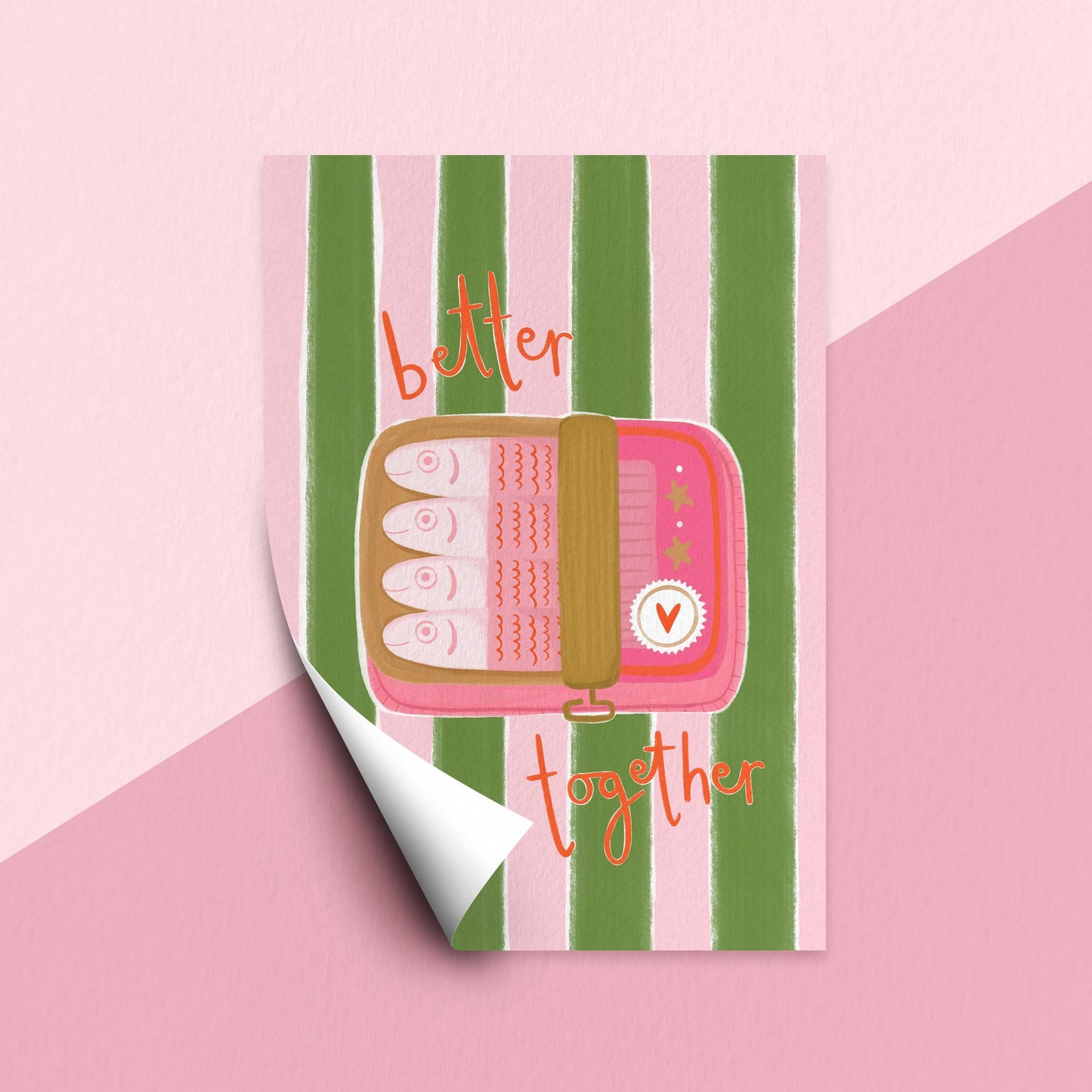 Better Together Sardines Print Digital Download